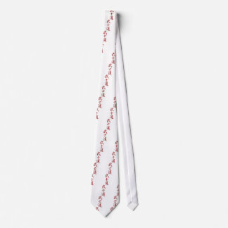 Cravate Rouge de KANJI de BUSHIDO