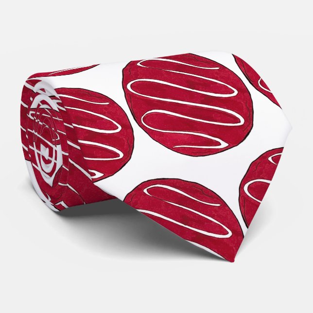 Cravate Rouge Velours Cuisine Crème Fromage Frosting Baker (Roulé)