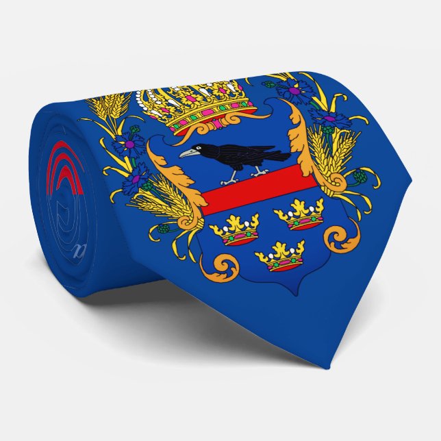 Cravate "Royaume de Galice et de Lodomeria" (Roulé)