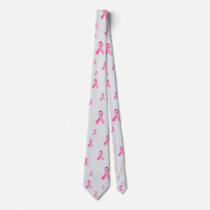 Cravate Ruban rose