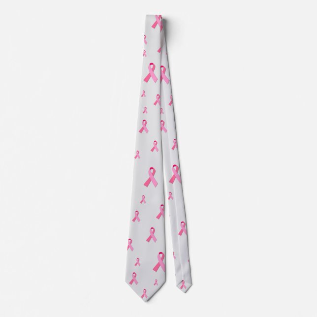 Cravate Ruban rose (Devant)