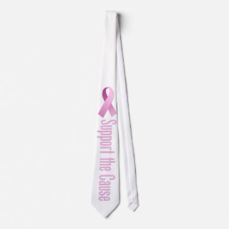 Cravate Ruban rose - soutenez la cause