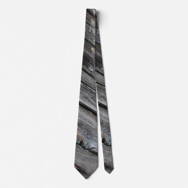 Cravate Rustic Old Wood (Devant)