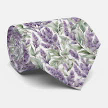 Sage romantique français et motif floral lilas