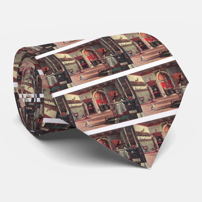 Cravate Saint Augustin dans son étude - Vittore Carpaccio (Roulé)