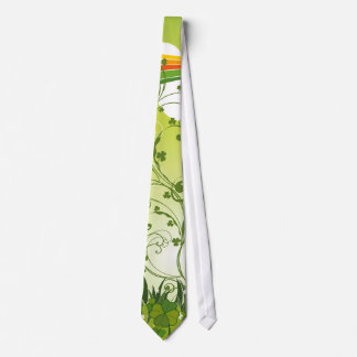 Cravate Saint Patrick's Day Lucky Clovers Shamrock irlanda
