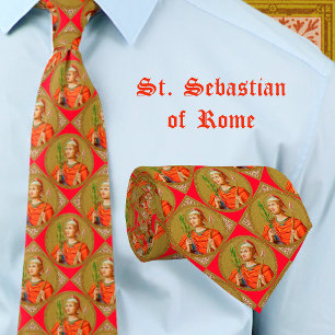 Cravate Saint Sébastien de Rome (SNV 24)