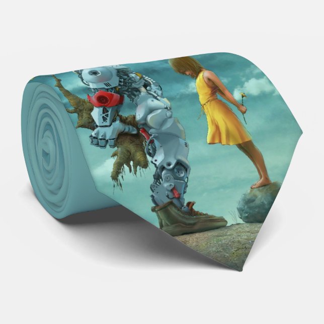 Cravate Saint-Valentin de Cyber d'OPUS (Roulé)