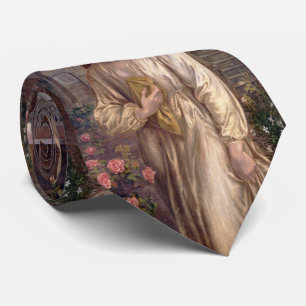 Cravate Salutation of Beatrice by Dante Gabriel Rossetti