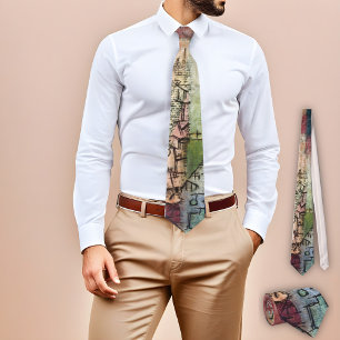 Cravate Sans titre 2 de Paul Klee, Art Abstrait