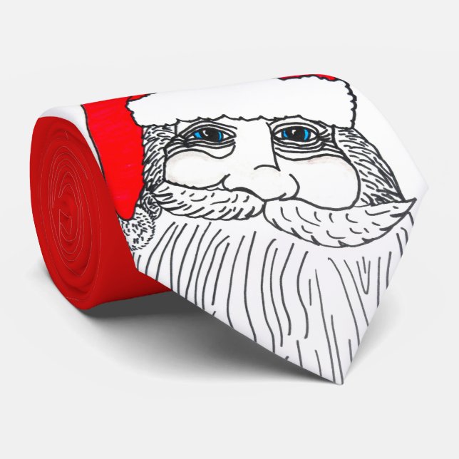 CRAVATE SANTA CLAUSE (Roulé)