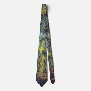 Cravate Saule pleureur de Claude Monet, Beaux-arts vintage