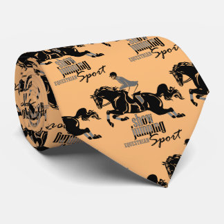 Cravate sauter équestre d'exposition