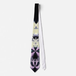 Cravate Scène violette