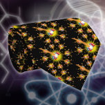 Cravate Science de la fission nucléaire<br><div class="desc">Un design cool,  tendance et amusant d'inspiration scientifique. Le cadeau parfait pour tous les scientifiques,  les professeurs de sciences,  les techniciens de laboratoire,  les étudiants en sciences,  bref,  n'importe quel geek de science dans votre vie (et cela vous inclut)! Conçu par Science Geekness© à l'adresse http://www.zazzle.com/sciencegeekness*</div>