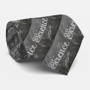 Cravate Science de l'école Noir Chalk Necktie