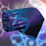 Cravate Science Médicale de l'empreinte génétique<br><div class="desc">CRAVATE de science médicale sur empreintes génétiques. Un design moderne tendance et amusant inspiré de la science médicale. Le cadeau idéal pour les médecins,  les infirmières,  les scientifiques,  les professeurs de sciences,  les techniciens de laboratoire et les étudiants en sciences pour n'en citer que quelques-uns !</div>
