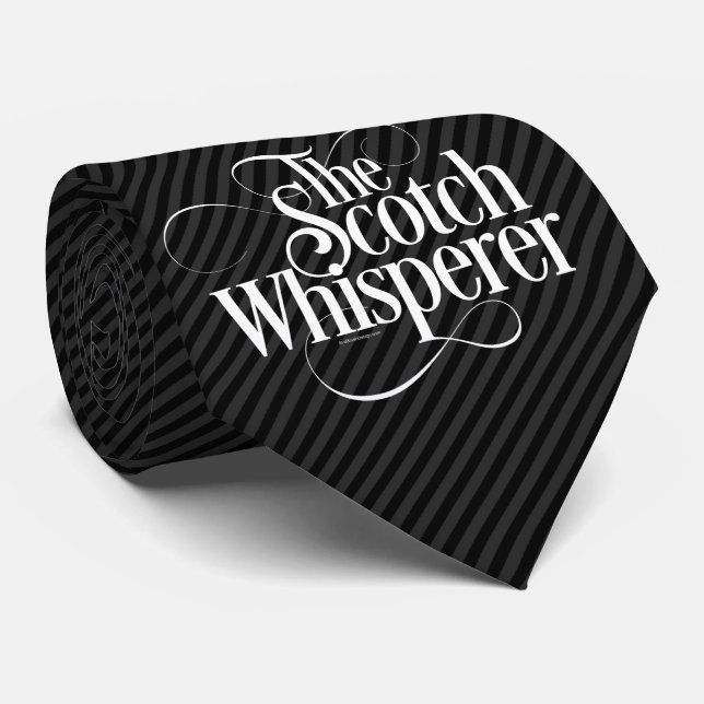 Cravate Scotch Whisperer (Roulé)