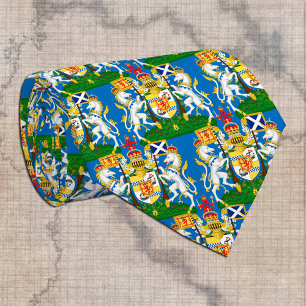 Cravate Scotland Armoiries, Scottish Flag business Blue