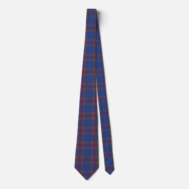 Cravate Scottish Clan Elliot Tartan Plaid (Devant)