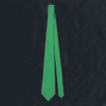 Cravate Sea Green Custom Color Bright St Patrick's Day<br><div class="desc">Conçu avec un arrière - plan vert mer solide,  vous pouvez changer la couleur arrière - plan comme vous voulez!</div>
