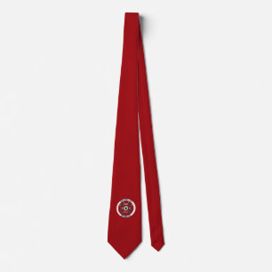 Cravate Secourt incendie Maltese Cross Custom Necktie