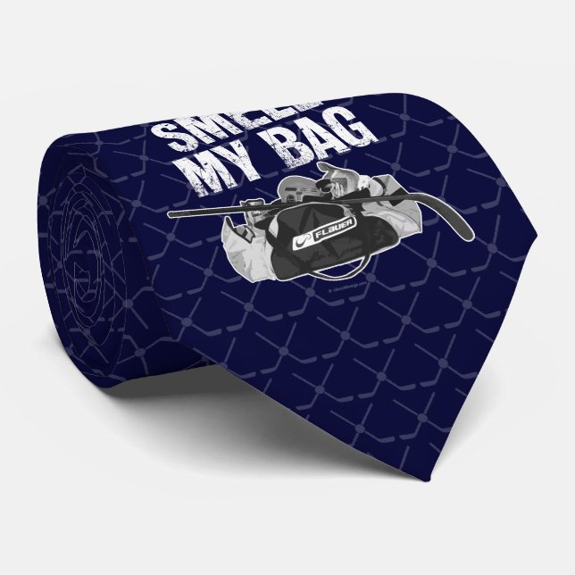 Cravate Sentez Mon Sac (Puantise de Hockey) (Roulé)