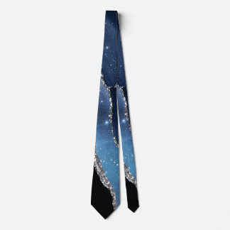 Cravate Série Galaxy Agate Design 8