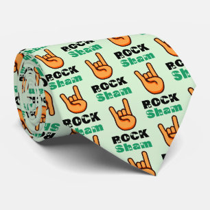 Cravate Sham-ROCK Doigts de Rockstar