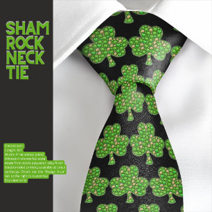 Cravate shamrock
