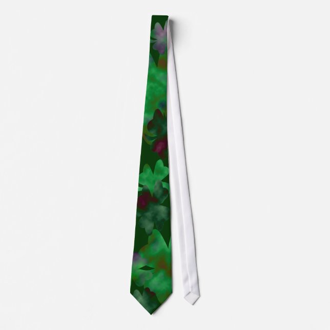 Cravate Shamrocks (Devant)
