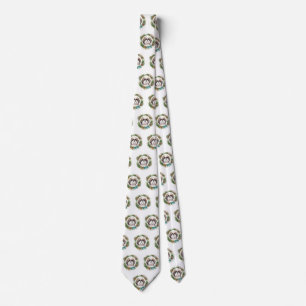 Cravate Shih Tzu Christmas Wreath Festive Pup