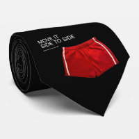 Shorts Athlétiques Rouges Déplacez-Le De Côté