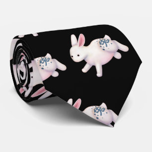 Cravate SIGNE D'Astrologie Chinoise Zodiac Rabbit