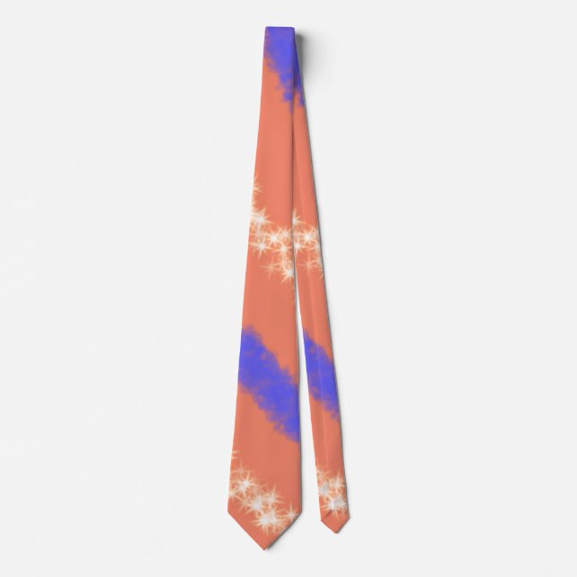 CRAVATE SIMPLE MODERNE MODERNE MONOGRAM STYLE ÉLÉGANT FOUR (Devant)