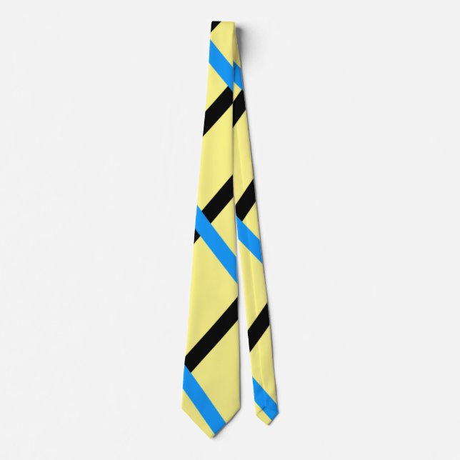 Cravate Simple monogramme ajouter votre nom lettre man min (Devant)