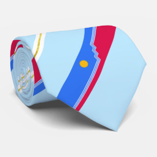 Cravate Sioux Falls (South Dakota) city flag Neck Tie