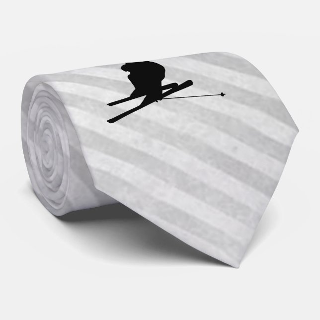 Cravate SKIER NEIGE (Roulé)