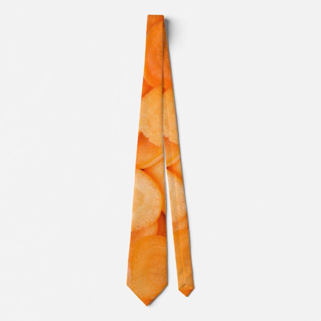 Cravate Sliced carrot (Devant)