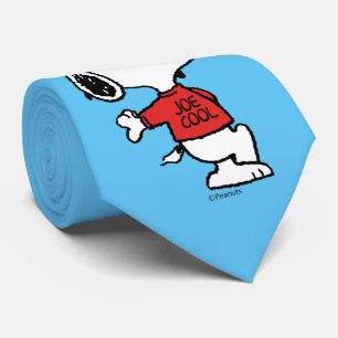 Cravate Snoopy "Joe Cool" debout