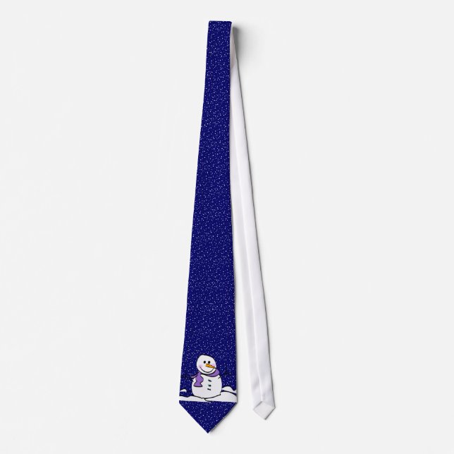 Cravate Snowman Necktie (Devant)