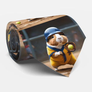 Cravate Softball Superstar : Le grand jeu du Cochon de Gui