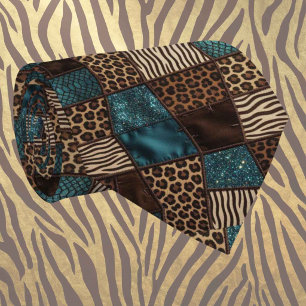 Cravate Soie fausse exotique   Luxe Gentleman Animalier