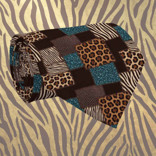 Cravate Soie fausse exotique   Luxe Gentleman Animalier