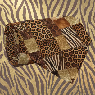 Cravate Soie fausse exotique   Luxe Gentleman Animalier