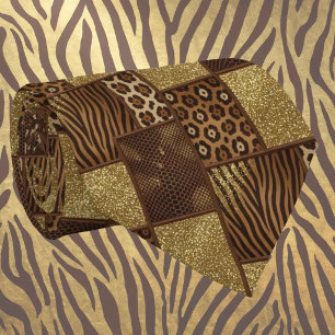 Cravate Soie fausse exotique Luxe Gentleman Animalier
