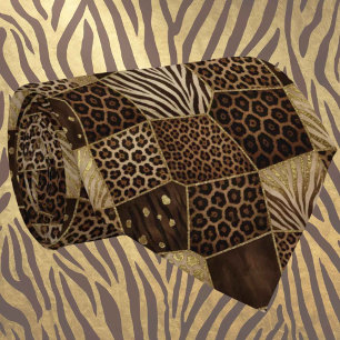 Cravate Soie fausse exotique   Luxe Gentleman Animalier