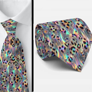 Cravate Soie fausse exotique Opale tendance de luxe Gent