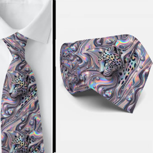 Cravate Soie fausse exotique Opale tendance de luxe Gent