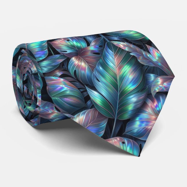 Cravate Soie Tropicale Fausse | Vacances Luxueuses | Gentl (Roulé)